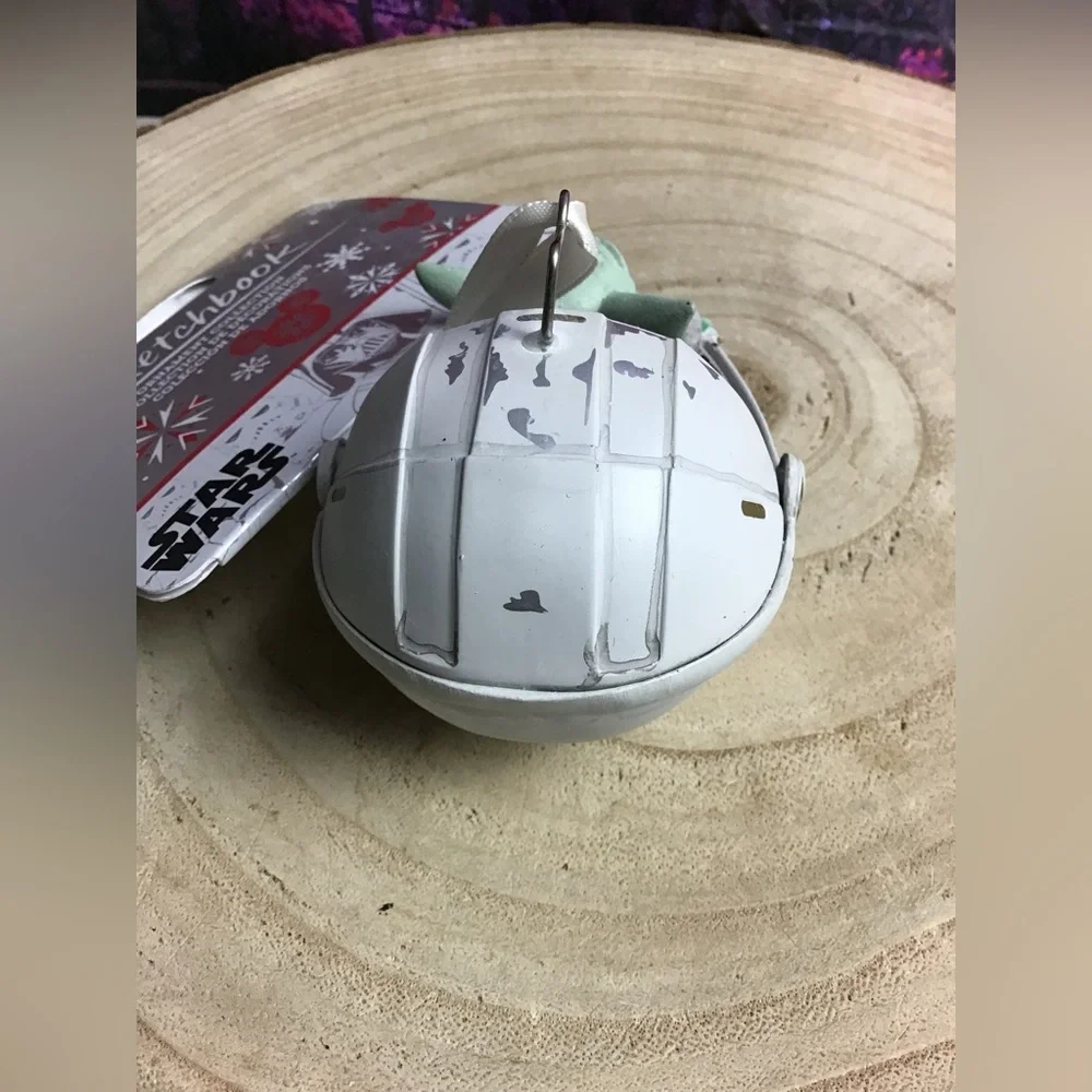 Disney Store Sketchbook ornament Star Wars Mandalorian the child baby grogu-new - Picture 2 of 3